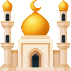 How emoji mosque displayed on Facebook