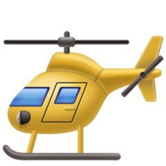 How emoji helicopter displayed on Facebook