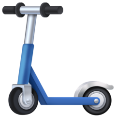 How emoji kick scooter displayed on Facebook