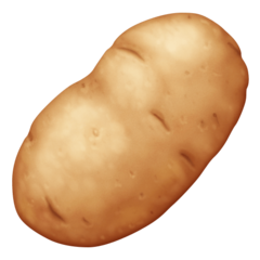 How emoji potato displayed on Facebook