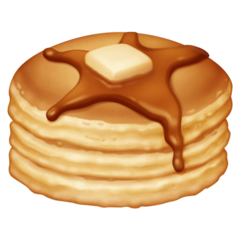 How emoji pancakes displayed on Facebook