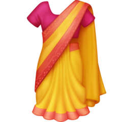 How emoji sari displayed on Facebook