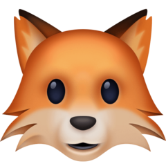 How emoji fox displayed on Facebook