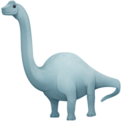 How emoji sauropod displayed on Facebook