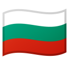 How emoji flag: Bulgaria displayed on Google