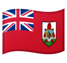 How emoji flag: Bermuda displayed on Google