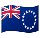 How emoji flag: Cook Islands displayed on Google