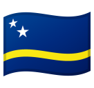 How emoji flag: Curaçao displayed on Google