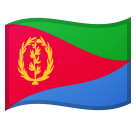 How emoji flag: Eritrea displayed on Google