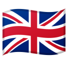 How emoji flag: United Kingdom displayed on Google