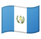 How emoji flag: Guatemala displayed on Google