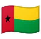 How emoji flag: Guinea-Bissau displayed on Google