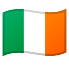 How emoji flag: Ireland displayed on Google