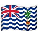 How emoji flag: British Indian Ocean Territory displayed on Google