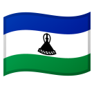 How emoji flag: Lesotho displayed on Google