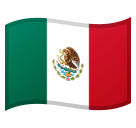 How emoji flag: Mexico displayed on Google