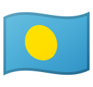 How emoji flag: Palau displayed on Google