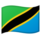 How emoji flag: Tanzania displayed on Google