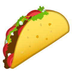 How emoji taco displayed on Google