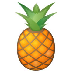 How emoji pineapple displayed on Google