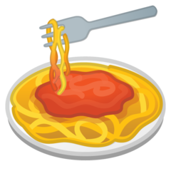 How emoji spaghetti displayed on Google