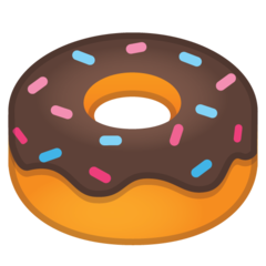 How emoji doughnut displayed on Google