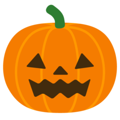 How emoji jack-o-lantern displayed on Google