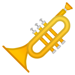 How emoji trumpet displayed on Google