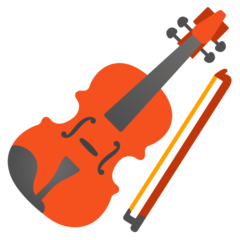 How emoji violin displayed on Google