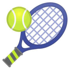 How emoji tennis displayed on Google