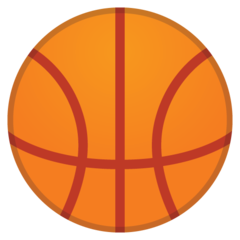 How emoji basketball displayed on Google