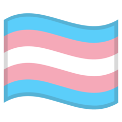 How emoji transgender flag displayed on Google