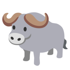 How emoji water buffalo displayed on Google