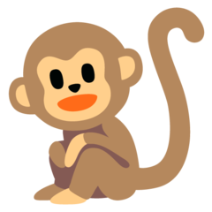 How emoji monkey displayed on Google