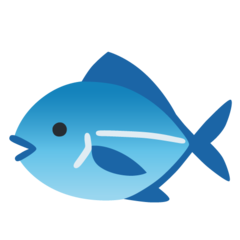 How emoji fish displayed on Google