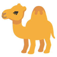 How emoji camel displayed on Google