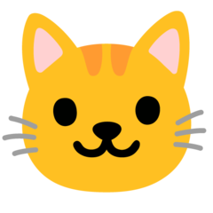 How emoji cat face displayed on Google