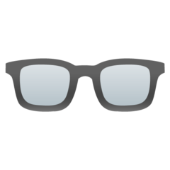 How emoji glasses displayed on Google