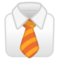 How emoji necktie displayed on Google