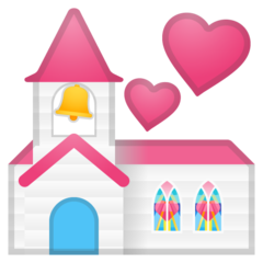 How emoji wedding displayed on Google