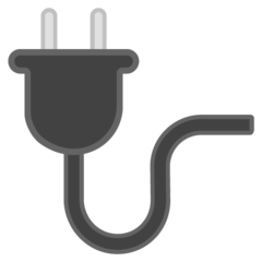 How emoji electric plug displayed on Google