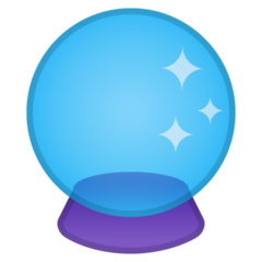 How emoji crystal ball displayed on Google