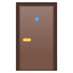 How emoji door displayed on Google