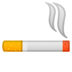 How emoji cigarette displayed on Google