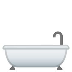 How emoji bathtub displayed on Google