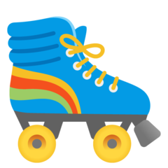 How emoji roller skate displayed on Google