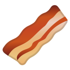 How emoji bacon displayed on Google