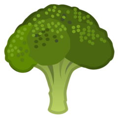 How emoji broccoli displayed on Google