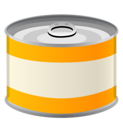 How emoji canned food displayed on Google