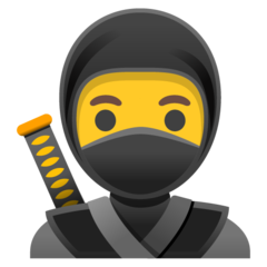 How emoji ninja displayed on Google